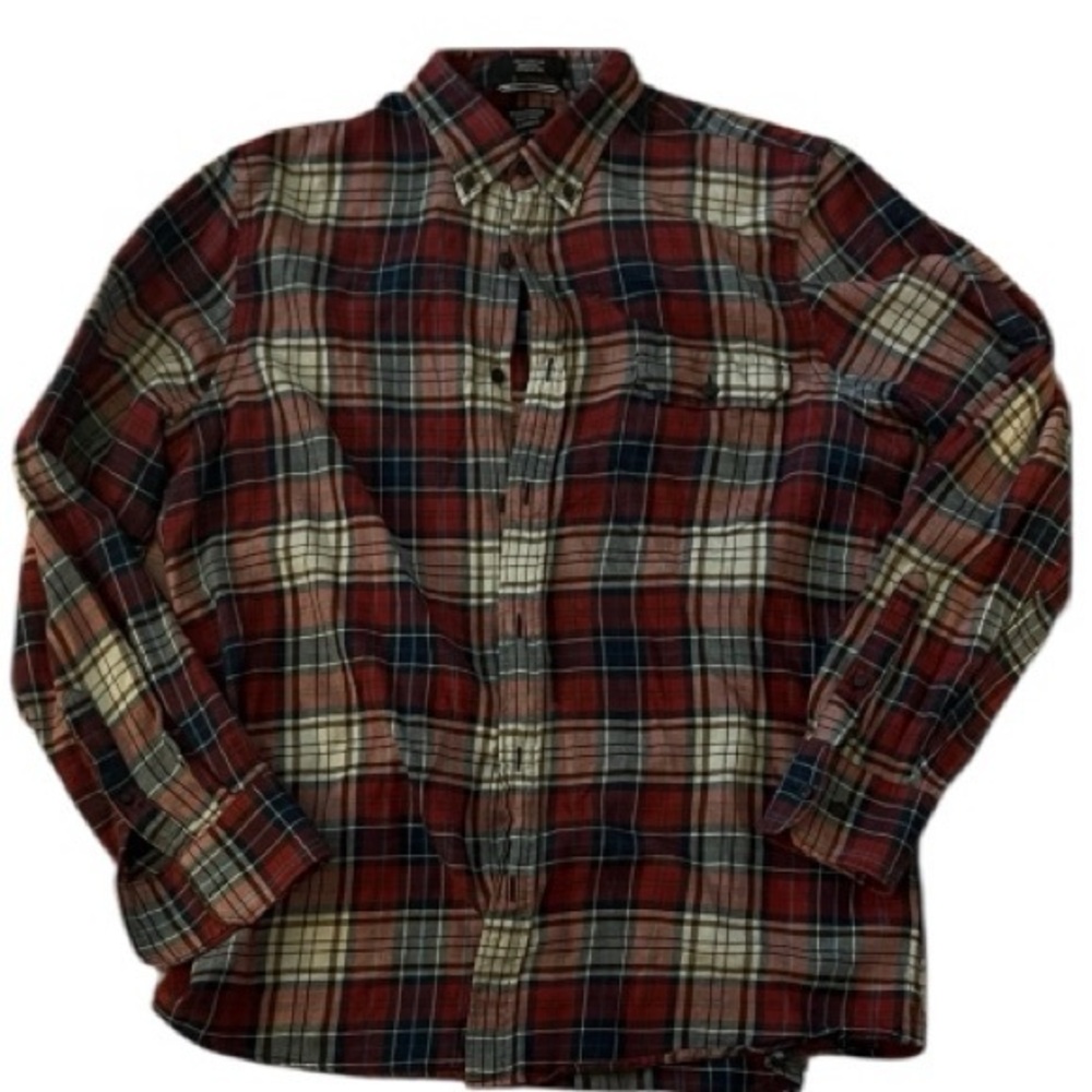 Nordstrom Men's Multicolor Plaid Button Down Shirt